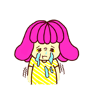 Marshmallow girl's diary（個別スタンプ：5）
