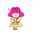 Marshmallow girl's diary（個別スタンプ：39）