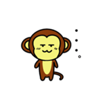 おサルさんで挨拶（個別スタンプ：27）