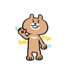 クマさんの日常（個別スタンプ：35）