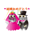 金魚ちゃん 家族,カップル用 (日本語版)（個別スタンプ：22）