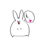 もふもふうさぎ パヴロ（個別スタンプ：38）