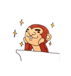 出っ歯ザル（個別スタンプ：37）