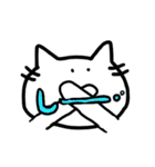 ねこフェイスタンプ（個別スタンプ：5）