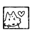 判子風犬スタンプ（個別スタンプ：24）