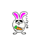 サングラスうさぎ（個別スタンプ：3）