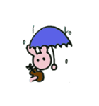 バイオリンうさぎ（個別スタンプ：24）