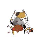 tortoiseshell ＆ cat-whale（個別スタンプ：14）
