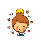 Hoppeちゃんとミエーレの幸せパン日和（個別スタンプ：34）