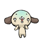 ゆるわんこ（垂れ耳風味）（個別スタンプ：18）