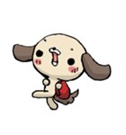 ゆるわんこ（垂れ耳風味）（個別スタンプ：36）