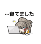 〆切に追われる人のスタンプ（個別スタンプ：27）