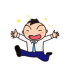 頑張れ！サラリーマンくん！！（個別スタンプ：14）