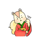 もふもふしたリス（個別スタンプ：13）