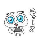 キラキラ犬（個別スタンプ：1）