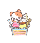 にゃんこパフェ（個別スタンプ：18）
