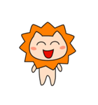 ライオンくんの愉快な生活（個別スタンプ：1）