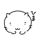 マイペースふぬけ猫スタンプ（個別スタンプ：3）