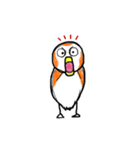 びっくり顔スタンプ【動物編】（個別スタンプ：33）