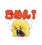 ぷに女子 ゆるふわまた～りばあじょん（個別スタンプ：21）
