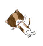 自由猫の一日（個別スタンプ：36）