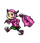 everyday kick world -best woman-（個別スタンプ：6）