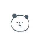 ちょこっと冷たい(？)塩対応パンダ（個別スタンプ：7）