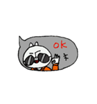 ハンサムきもいクマの吹き出し（個別スタンプ：18）