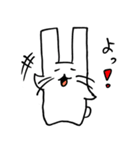 ふわっ兎（個別スタンプ：21）