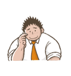 年中腕まくり（個別スタンプ：36）