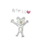 さくカエル（個別スタンプ：3）