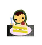 こんにちは！フーディーちゃん（個別スタンプ：14）