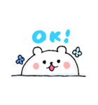 あおいくま。（個別スタンプ：37）