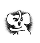 小さな白い象（個別スタンプ：13）