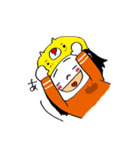 カカオガール（個別スタンプ：9）