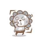 ハッピーなライオンのロリ（個別スタンプ：4）