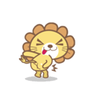 ハッピーなライオンのロリ（個別スタンプ：7）