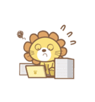 ハッピーなライオンのロリ（個別スタンプ：22）