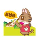 ミニモ猫 ：かわいい猫の絵文字（個別スタンプ：37）