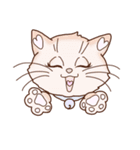 アニメ猫ちゃん（個別スタンプ：6）