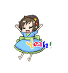 童話女の子風2@しっぽ屋さん（個別スタンプ：2）