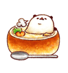 白パンぱんだ（個別スタンプ：34）