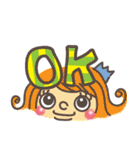 大きな文字で！老眼鏡なくても読めるよネ！（個別スタンプ：37）