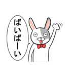 コミカルなうさぎ 日常編（個別スタンプ：39）