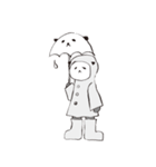 しろくろの日常（個別スタンプ：31）