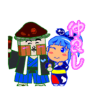 牛深ごばんくんとハイヤコちゃん（個別スタンプ：24）