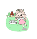 妖精ヨーコとのんびりはなおくん（個別スタンプ：4）