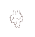 ほっこりうさぎ（個別スタンプ：1）