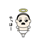 おっさん天使（個別スタンプ：21）