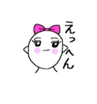 乙女肌たま美さん（個別スタンプ：12）